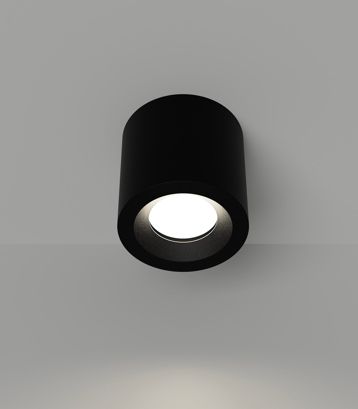 Lumina Aluminium Ceiling Light Black - LR.i04.16.S.BL