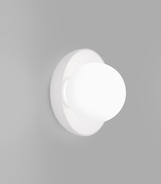 Orb Artisan Medium Bathroom Vanity Light White - LR.i01.54f.M.WH + LR.i01.54M.WH + LR.A03.M.WH