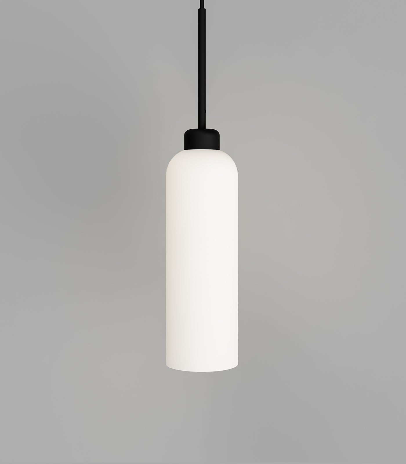 Parlour Lite Elong Pendant Light Black & White - LR.i02.26.BL + LR.A01.007.WH