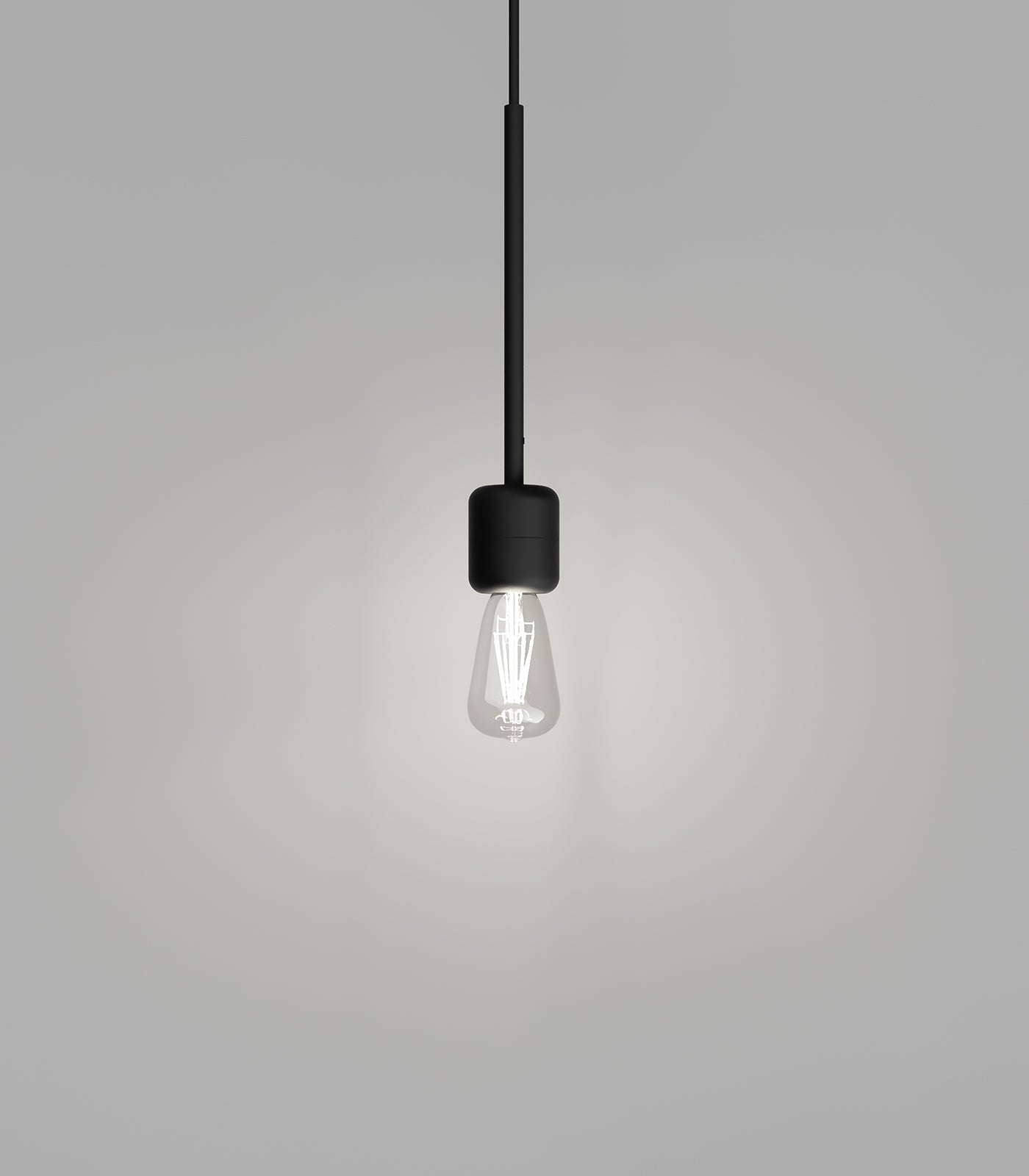 Parlour Lite Pendant Light Textured Black - LR.i02.26.BL