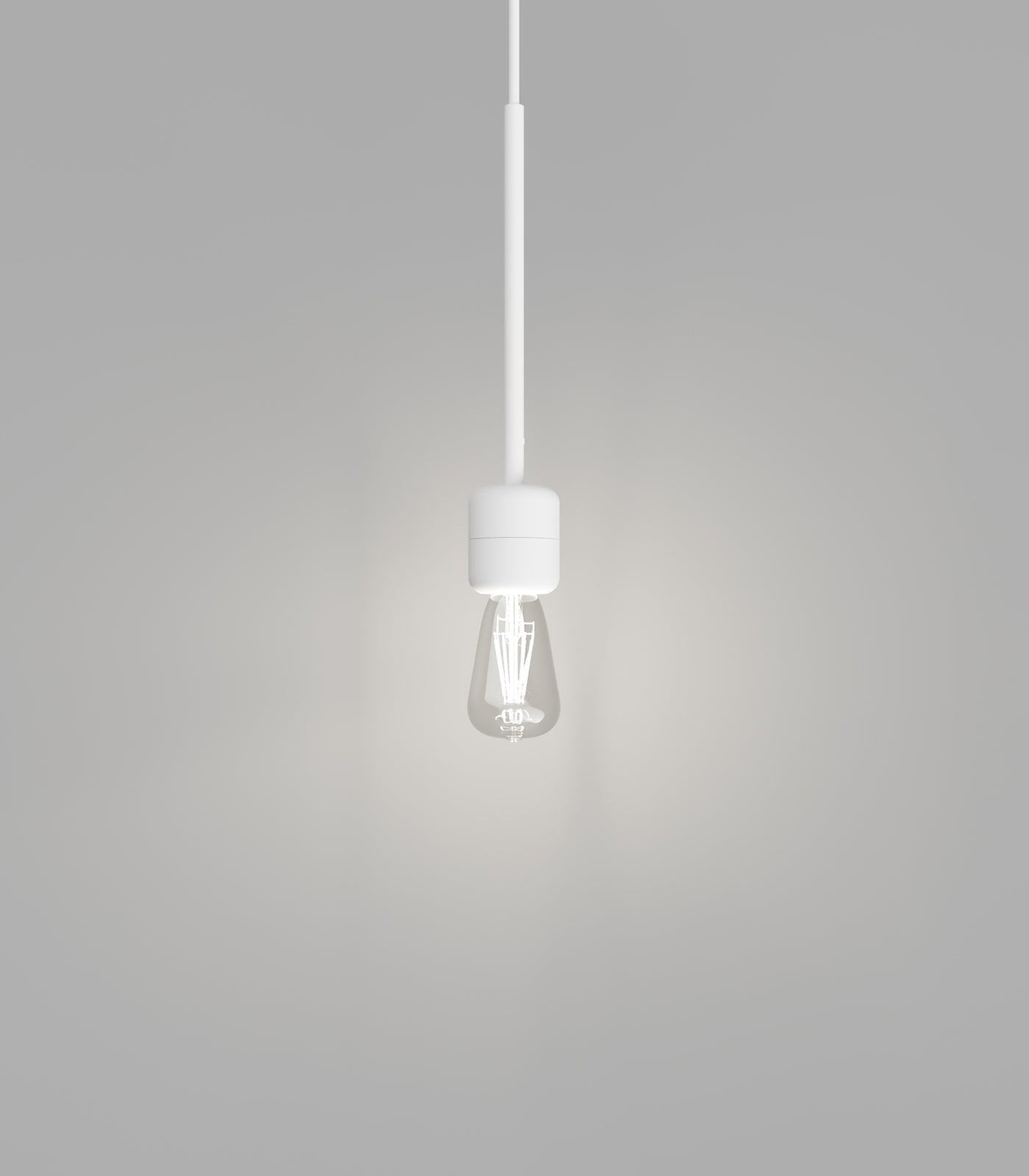 Parlour Lite Pendant Light Textured White - LR.i02.26.WH