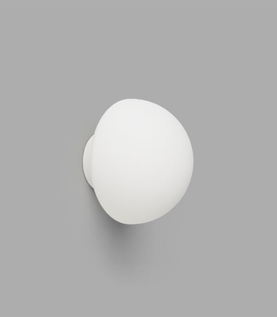 Dome Deco Bathroom Vanity Light White - LR.i01.54d.WH + LR.A03.DM.WH