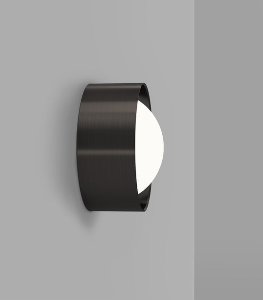 Dome Sur Bathroom Vanity Light White & Iron - LR.i01.54e.L.IRN + LR.i01.54M.IRN + LR.A03.DM.WH