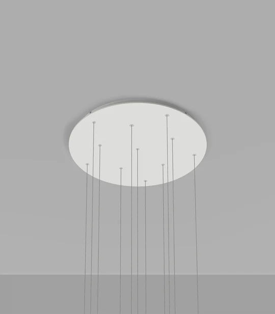 Multi Small Ceiling Light with Only Canopy White - LR.A02.CP40.WH