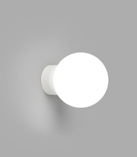 Orb Deco Medium Bathroom Vanity Light White - LR.i01.54d.WH + LR.A03.M.WH