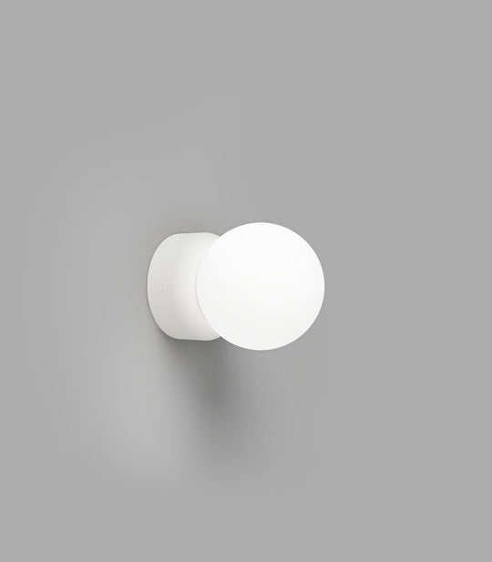 Orb Deco Small Bathroom Vanity Light White - LR.i01.54d.WH + LR.A03.S.WH