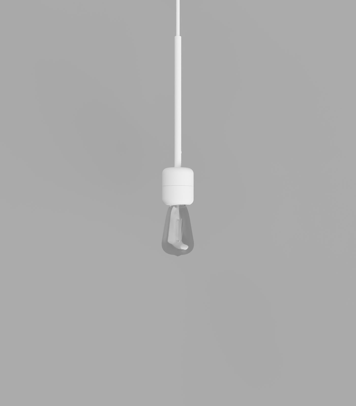 Parlour Lite Pendant Light Textured White - LR.i02.26.WH