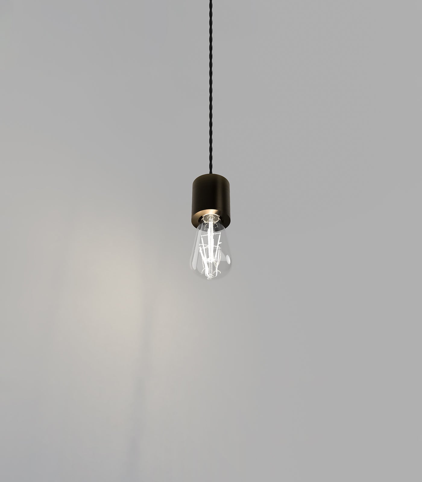 Parlour Pendant Light Iron - LR.i02.25.IRN