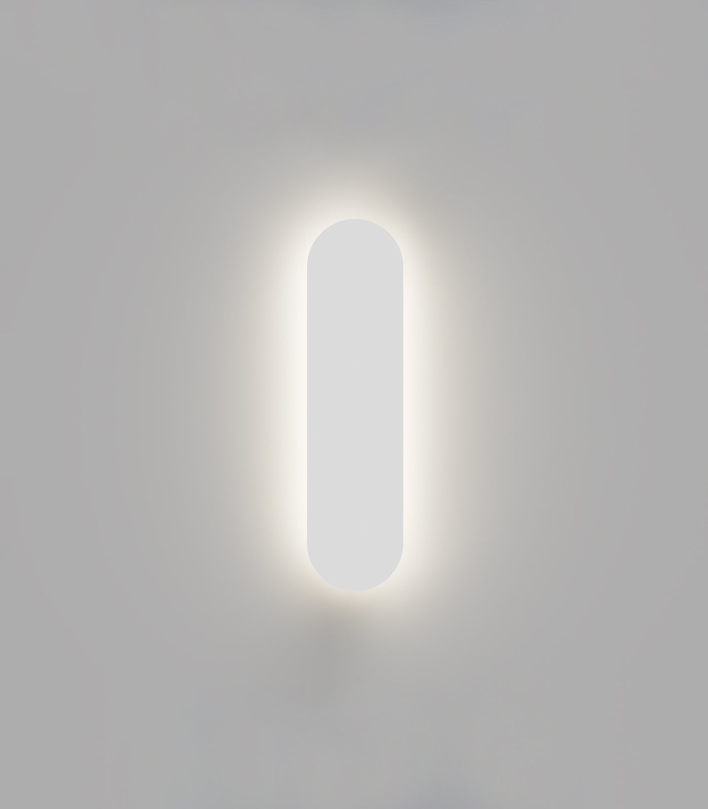 Shadow Long Aluminium LED Wall Light 10W 3000K Satin White - LR.i01.60.LNG.WH