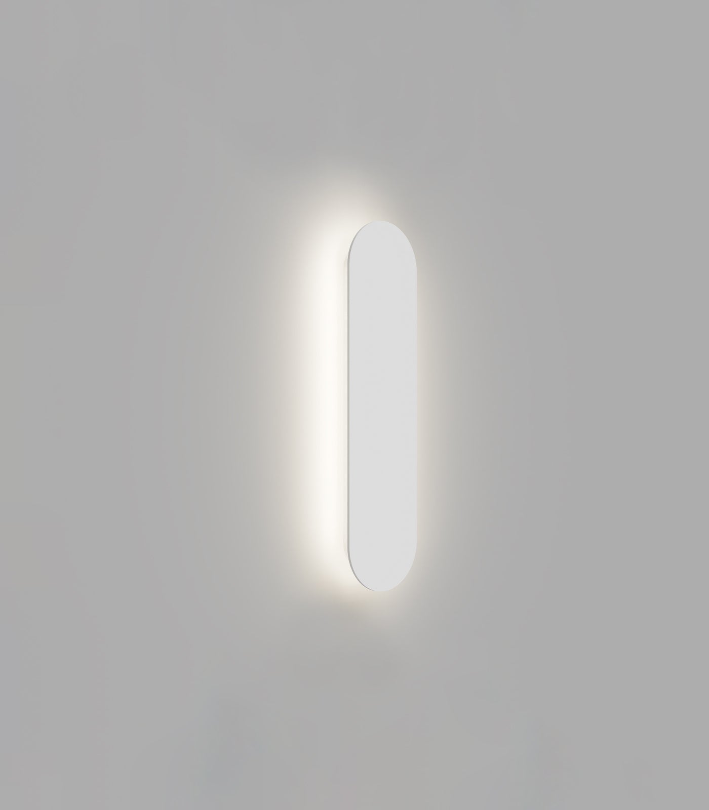 Shadow Long Aluminium LED Wall Light 10W 3000K Satin White - LR.i01.60.LNG.WH