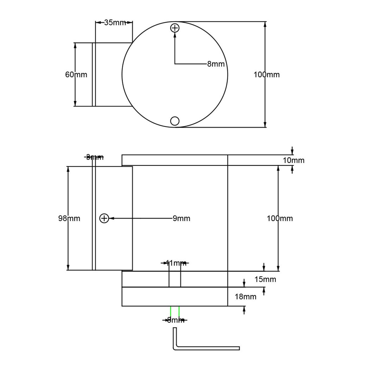 Magnus Wall Light Graphite - MAGNUS-1