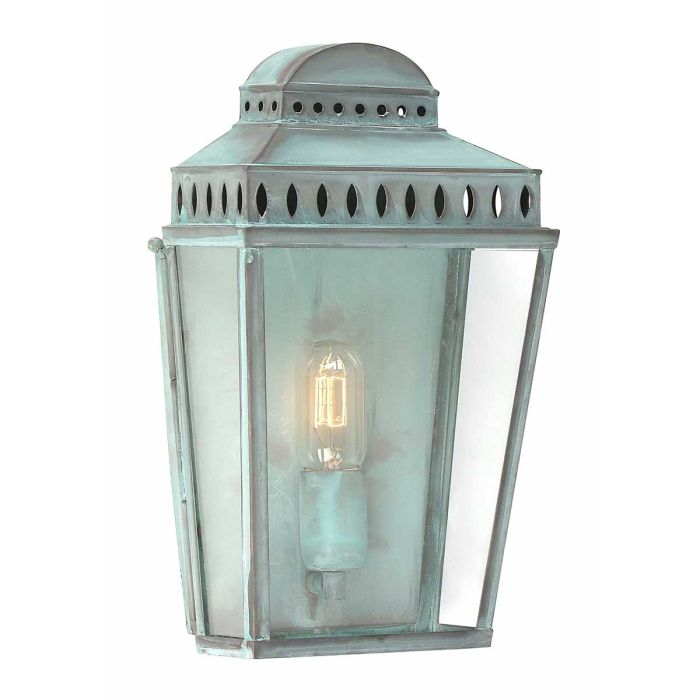 Mansion House Wall Lantern Verdigris - MANSION-HOUSE-V