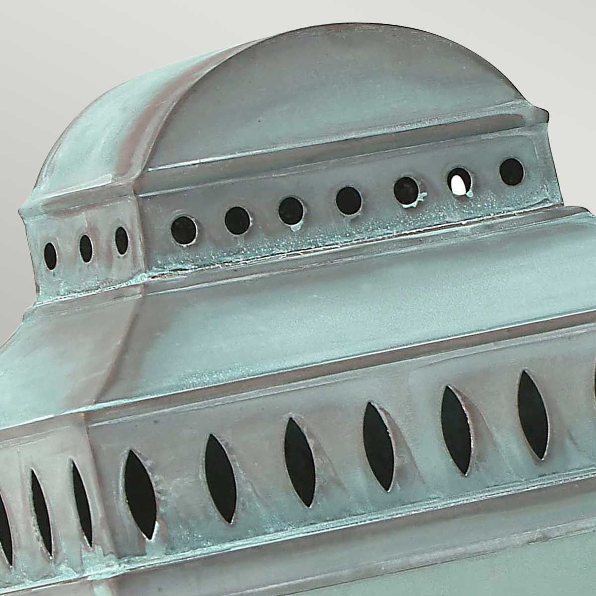 Mansion House Wall Lantern Verdigris - MANSION-HOUSE-V