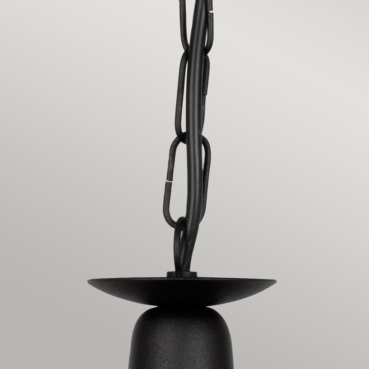 Minster 3 Light Chandelier Black - MN3-BLACK