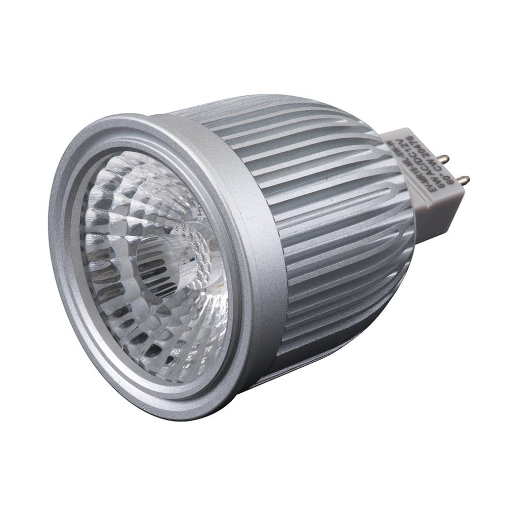 MR16 LED Globe GU5.3 12V 6W 5000K - 20476