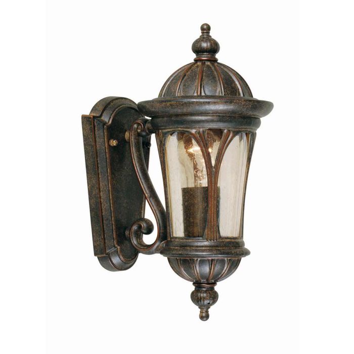 New England Small Wall Lantern Weathered Bronze - NE1-S