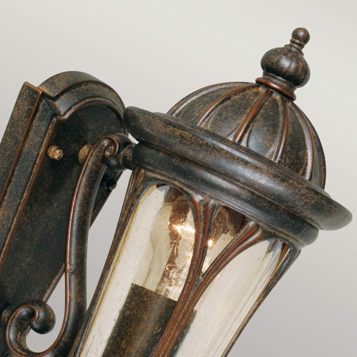 New England Small Wall Lantern Weathered Bronze - NE1-S