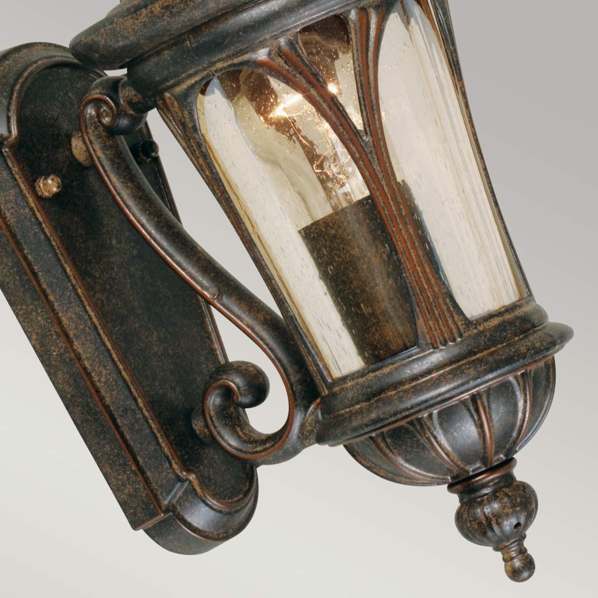 New England Small Wall Lantern Weathered Bronze - NE1-S