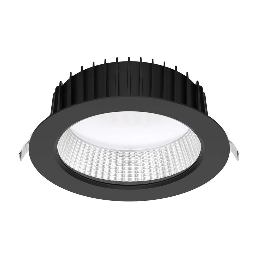 Neo-Pro Recessed LED Downlight 35W Black Aluminium 3CCT - 20919