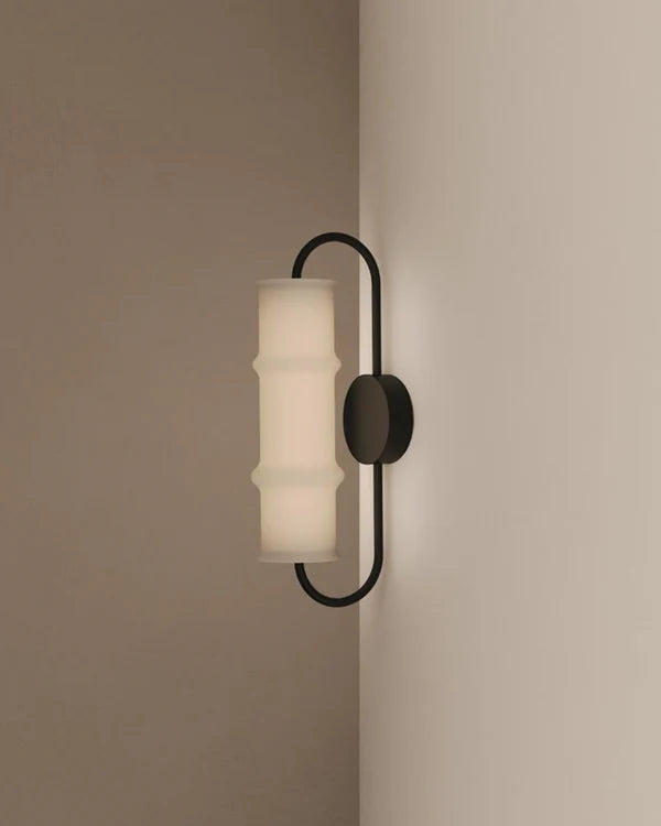 Canna LED Wall Light 12W 2700K Matte Black - ARO.A1319/NEG