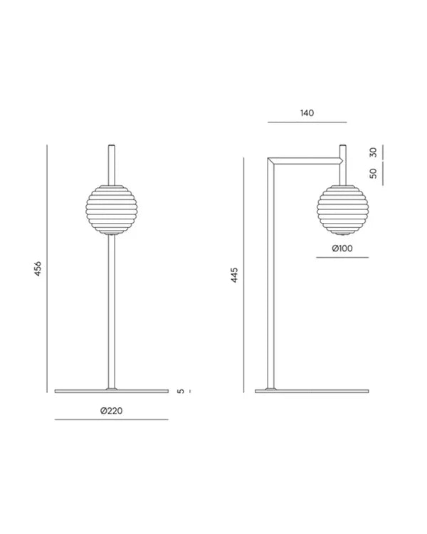 Doul LED Table Lamp 3W 2700K Matte Brass or Matte Black