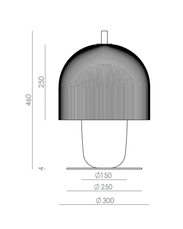 Holm Table Lamp 6W 2700K Opal - ARO.S1321