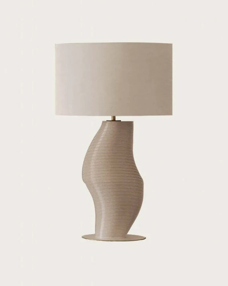 Luet Table Lamp Matte White & Nude - ARO.NAC132/BCO/S2010Y50R+801011/40