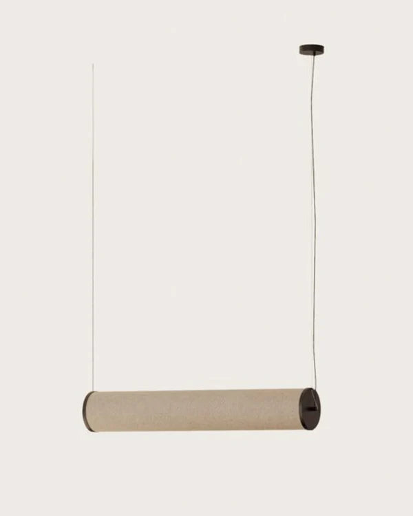 Nooi Linear Pendant Light Black Marble & Cream - ARO.C1276/L