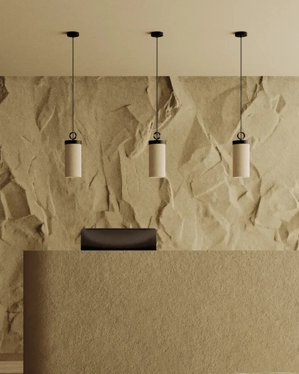 Nooi Pendant Light Cream & Black - ARO.C1276