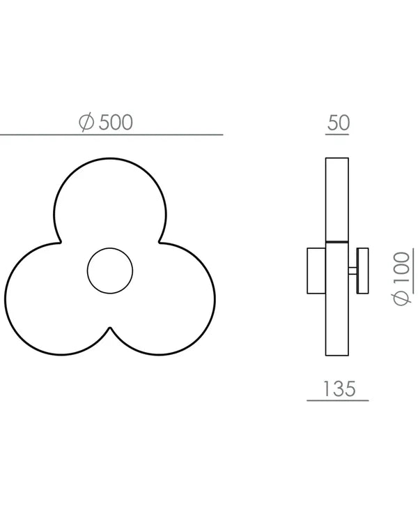 Oket LED Wall Light 10W 2700K Matte White - ARO.A1317/BCO