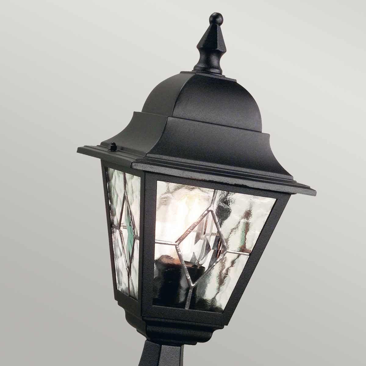 Norfolk Pedestal Light Black - NR3-BLK