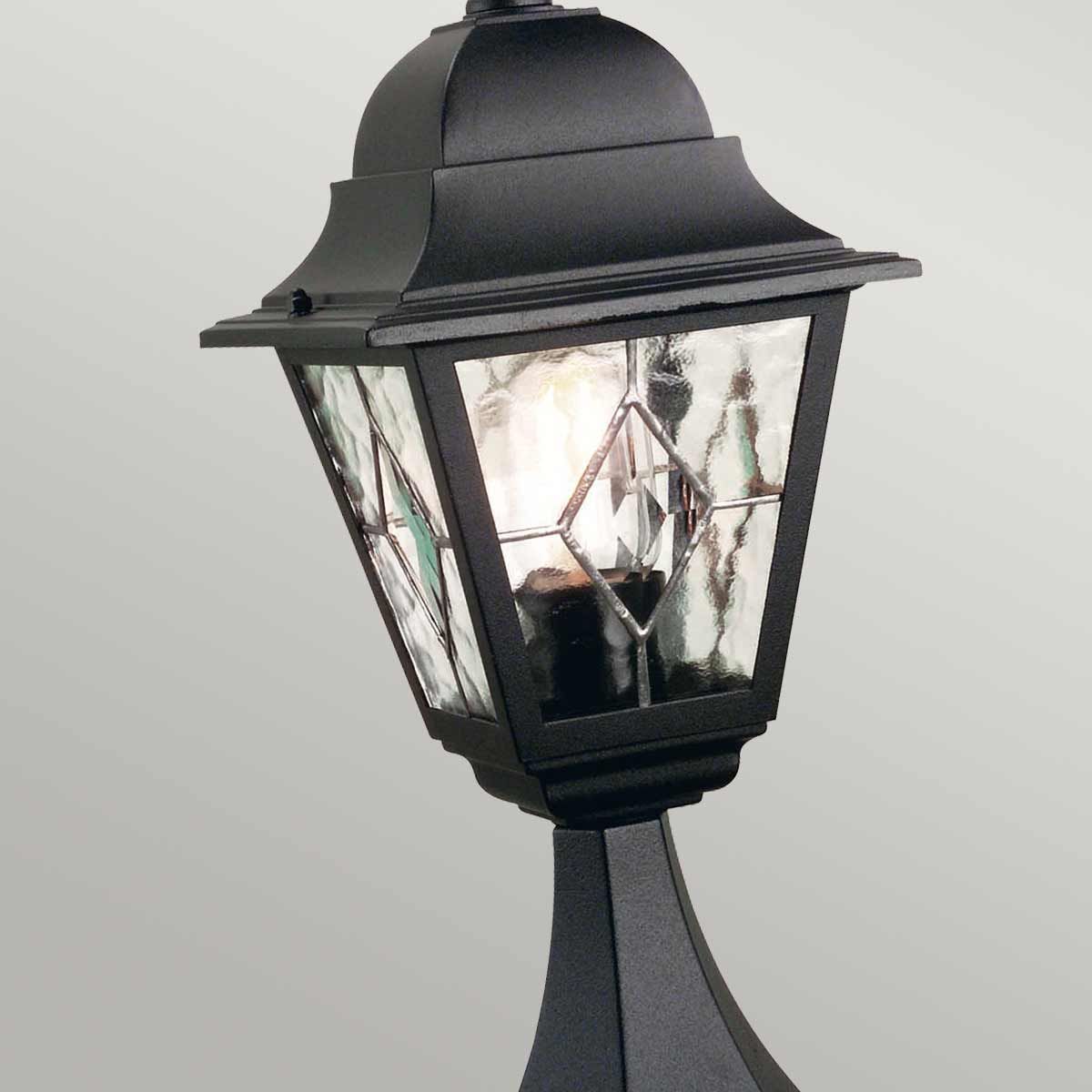 Norfolk Pedestal Light Black - NR3-BLK