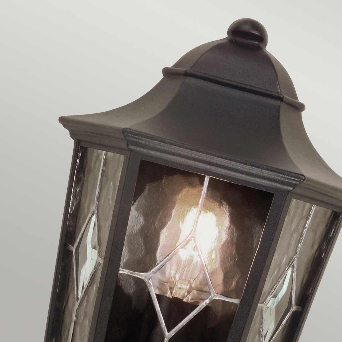 Norfolk Half Lantern Black - NR7-2-BLK