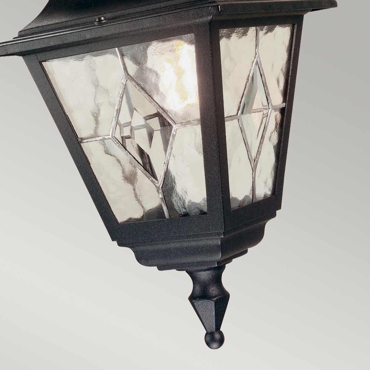 Norfolk Chain Lantern Black - NR9-BLK