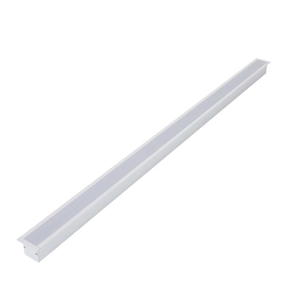 Omega Strip Light Profile White Aluminium - 22075