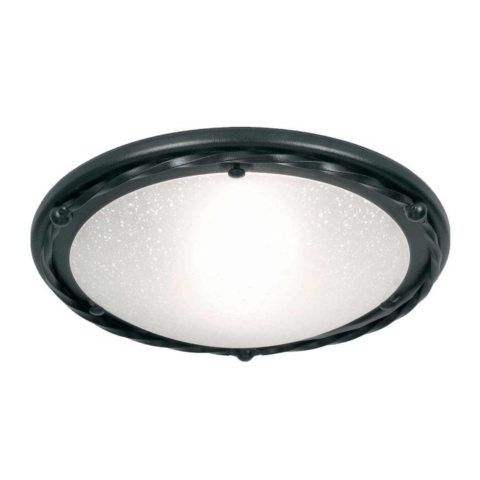 Pembroke Flush Mount Light Black - PB-F-B-BLACK