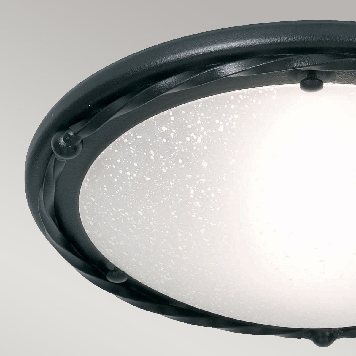 Pembroke Flush Mount Light Black - PB-F-B-BLACK