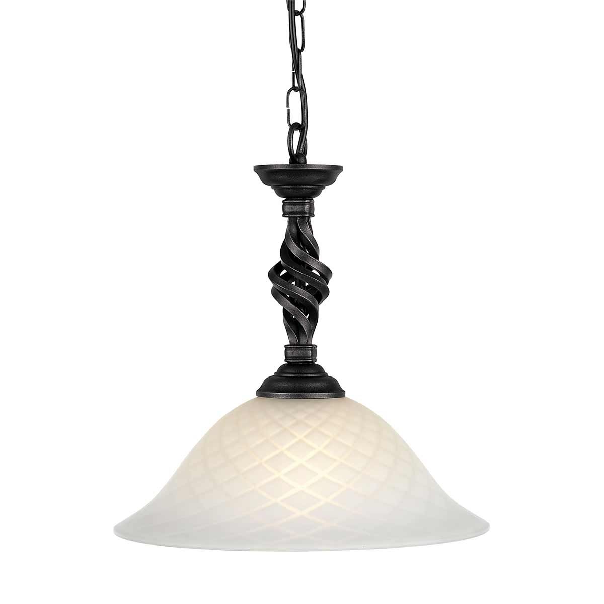 Pembroke 1 Light Pendant Black - PB-P-BLACK