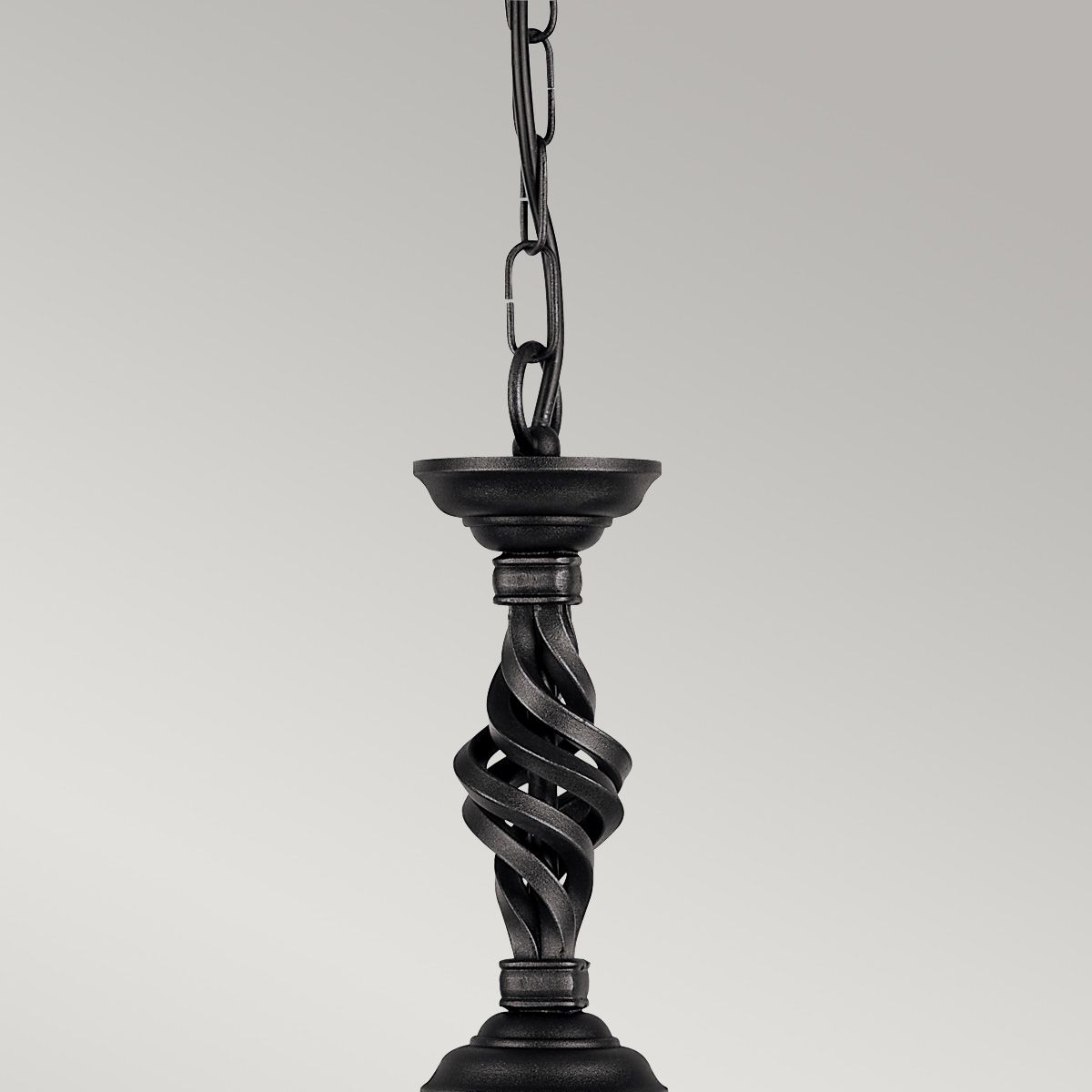 Pembroke 1 Light Pendant Black - PB-P-BLACK