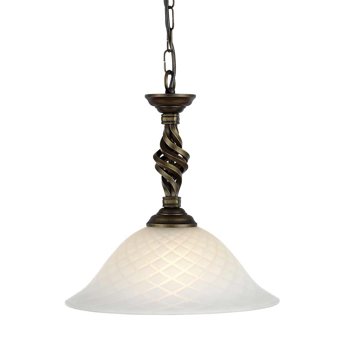 Pembroke Pendant Light Black & Gold - PB-P-BLK-GOLD