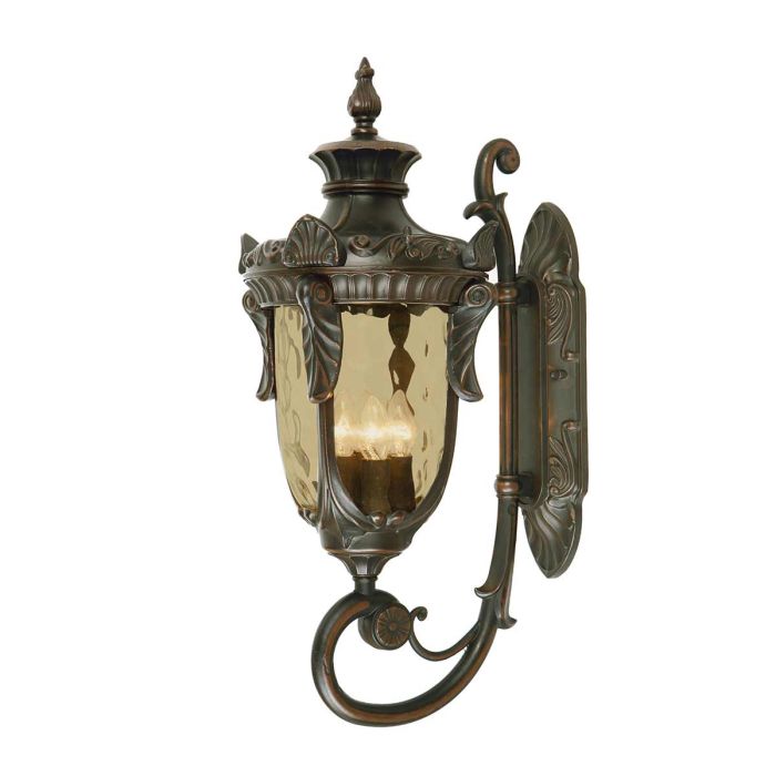 Philadelphia 3 Light Large Wall Lantern Old Bronze - PH1-L-OB