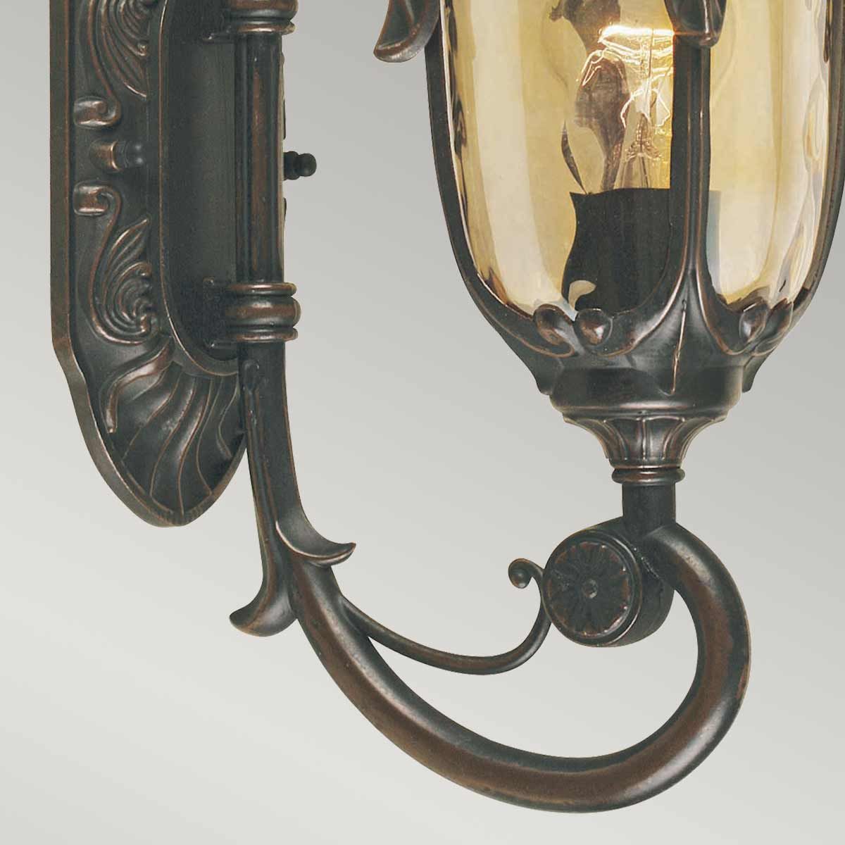 Philadelphia Small Wall Lantern Old Bronze - PH1-S-OB