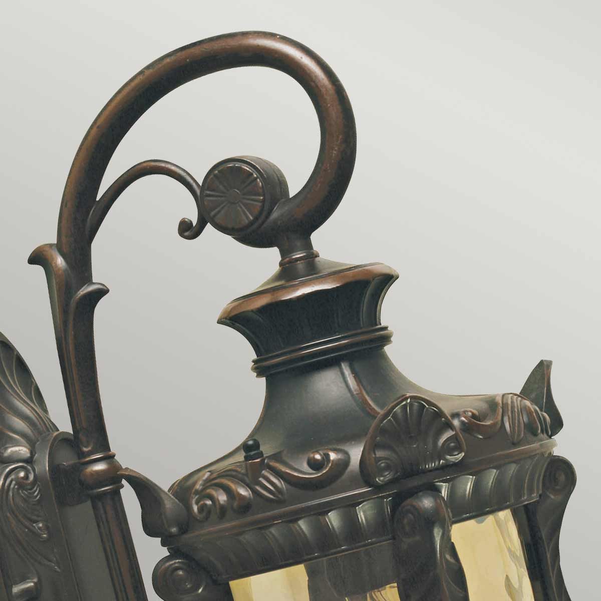 Philadelphia Medium Down Wall Lantern Old Bronze - PH2-M-OB