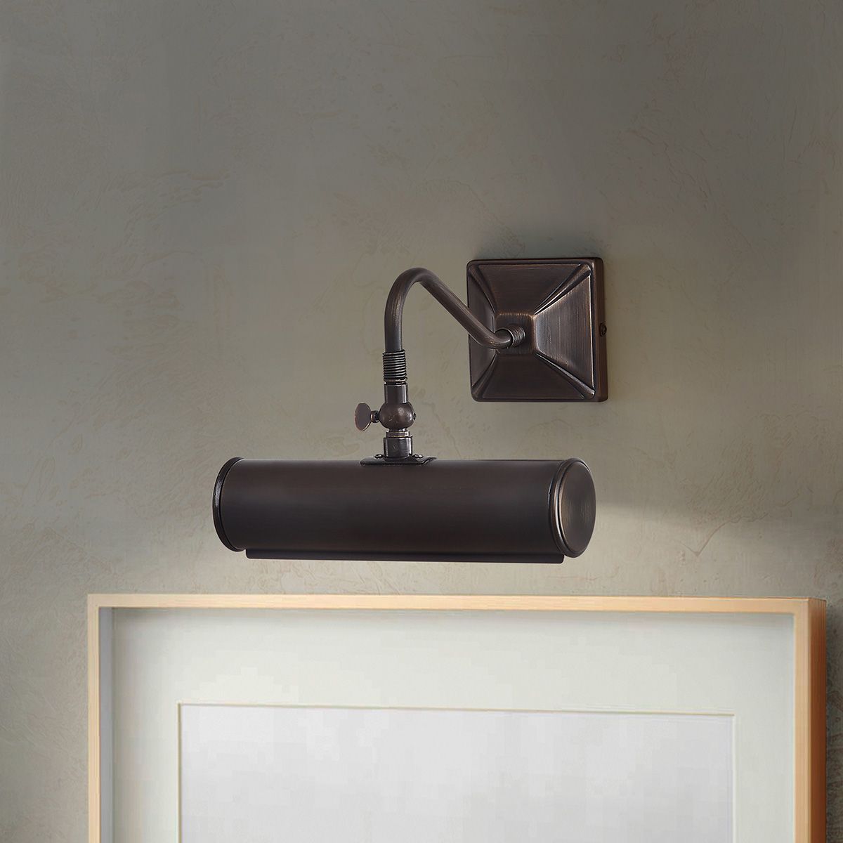 Picture Light 1 Light Small Dark Bronze - PL1-10-DB