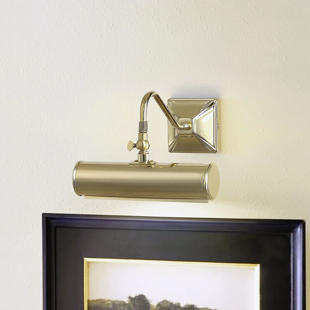 Picture Light 1 Light Small Polished Brass - PL1-10-PB