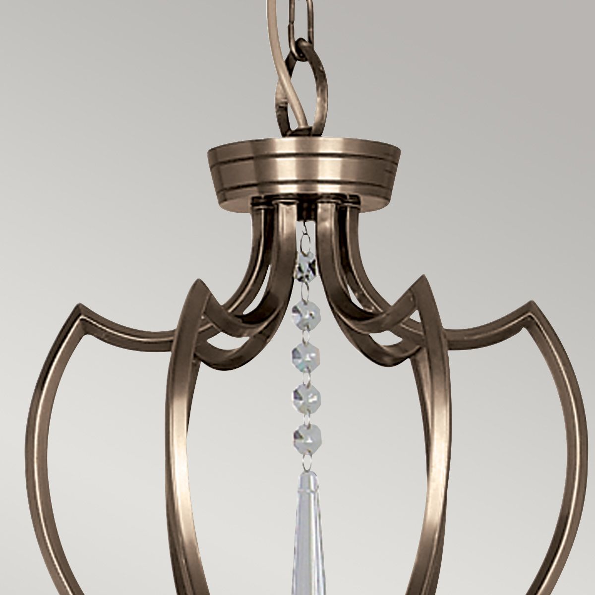 Pimlico 6 Light Chandelier Dark Bronze - PM6-DB