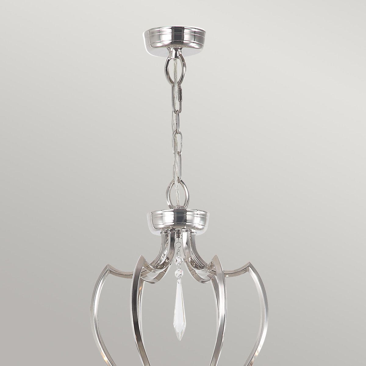 Pimlico 6 Light Chandelier Polished Nickel - PM6-PN