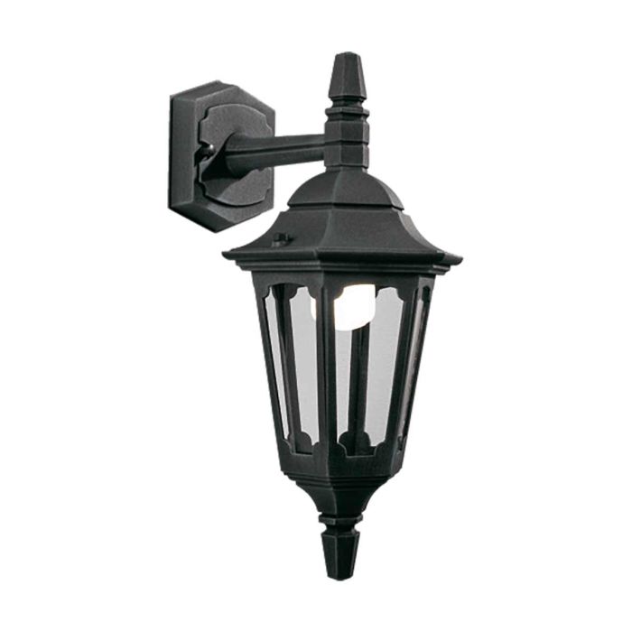 Parish Mini Down Wall Lantern Black - PRM2-BLACK