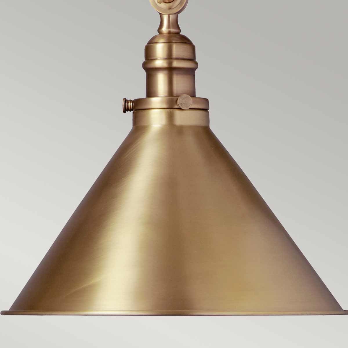 Provence Pendant / Wall Light Aged Brass - PV-GWP-AB