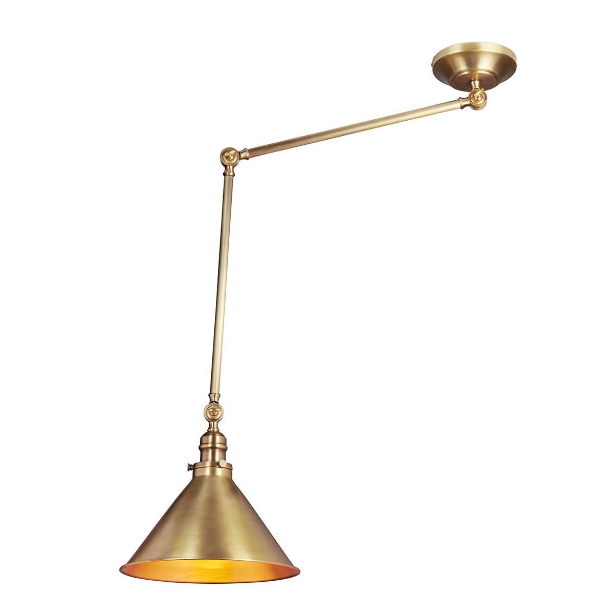 Provence Pendant / Wall Light Aged Brass - PV-GWP-AB